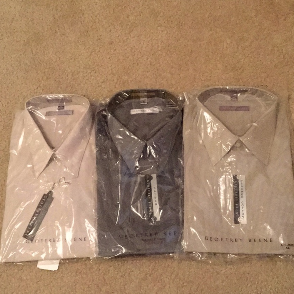 Mens dress shirts size 171/2 34/35